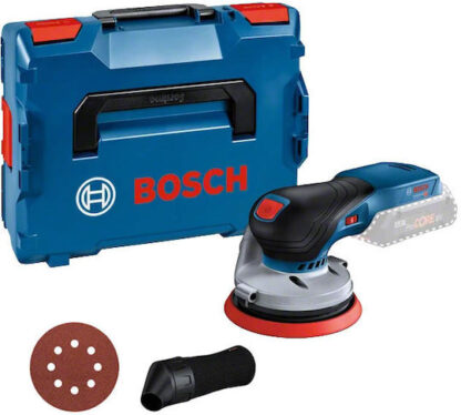 Bosch GEX 18V-125 Έκκεντρο Τριβείο 125mm Μπαταρίας Solo με Ρύθμιση Ταχύτητας και με Σύστημα Αναρρόφησης