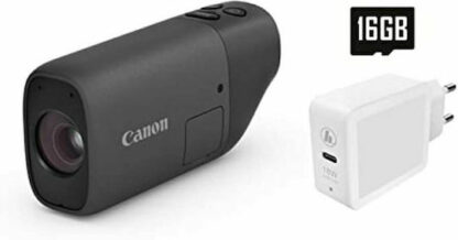 Canon PowerShot Zoom Compact Φωτογραφική Μηχανή 12.1MP Μαύρη