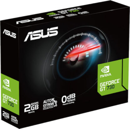 Asus GeForce GT 730 2GB GDDR5 Κάρτα Γραφικών Κωδικός: 90YV0H20-M0NA00