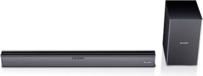 Sharp HTSBW182 Soundbar 2.1 Bluetooth και HDMI με Ασύρματο Subwoofer και Τηλεχειριστήριο Μαύρο