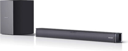 Sharp HTSBW182 Soundbar 2.1 Bluetooth και HDMI με Ασύρματο Subwoofer και Τηλεχειριστήριο Μαύρο
