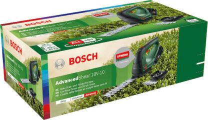 Bosch Advancedshear 18v-10 Μπορντουροψάλιδο Μπαταρίας 18V με Μήκος Λάμας 20cm