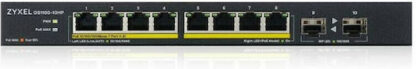 Zyxel GS1100-10HP-EU0102F v2 Managed L2 PoE Switch με 8 Θύρες Gigabit (1Gbps) Ethernet
