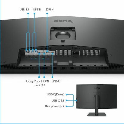 BenQ PD3205U IPS HDR Monitor 31.5" 4K 3840x2160 με Χρόνο Απόκρισης 5ms GTG