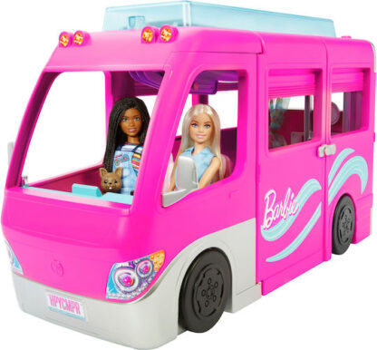 Barbie Dream Camper Όχημα για Κούκλες για 3+ Ετών Κωδικός: HCD46