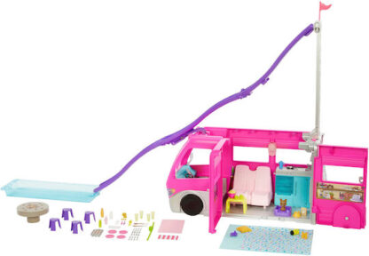 Barbie Dream Camper Όχημα για Κούκλες για 3+ Ετών Κωδικός: HCD46