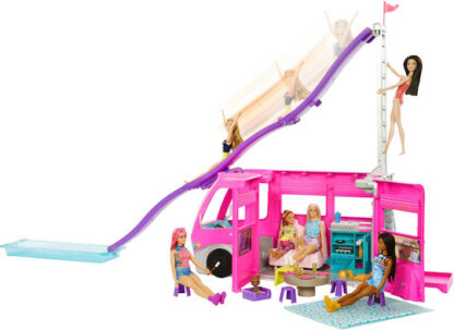 Barbie Dream Camper Όχημα για Κούκλες για 3+ Ετών Κωδικός: HCD46