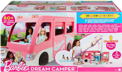 Barbie Dream Camper Όχημα για Κούκλες για 3+ Ετών Κωδικός: HCD46