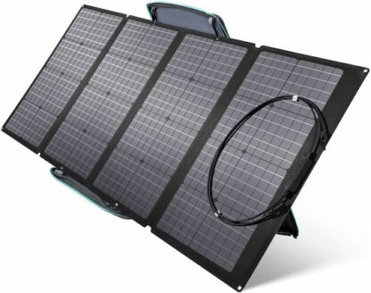 EcoFlow 160W Αναδιπλούμενος Ηλιακός Φορτιστής Επαναφορτιζόμενων Μπαταριών / Φορητών Συσκευών 160W 21.4V