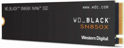 Western Digital Black SN850X W/o Heatsink SSD 1TB M.2 NVMe PCI Express 4.0 Κωδικός: WDS100T2X0E