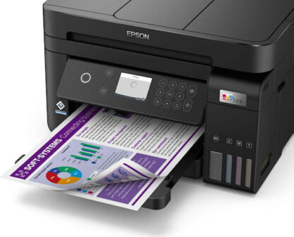 Epson EcoTank ET-3850 Έγχρωμο Πολυμηχάνημα Inkjet με WiFi και Mobile Print