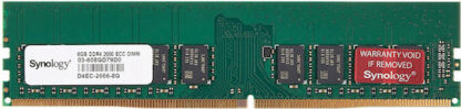 Synology ECC UDIMM 8GB DDR4 RAM με Ταχύτητα 2666 για Desktop Κωδικός: D4EC-2666-8G
