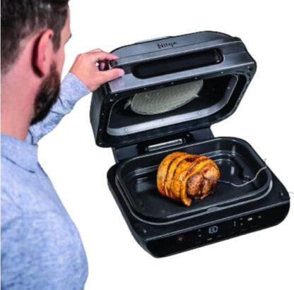 Ninja Πολυμάγειρας 2460W με Χωρητικότητα 3.8lt Μαύρος Κωδικός: AG551EU