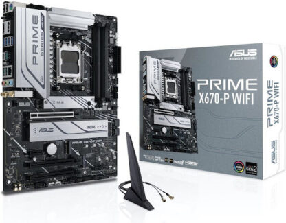 Asus Prime X670-P WiFi Motherboard ATX με AMD AM5 Socket