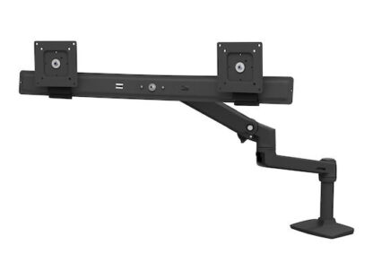 Ergotron LX Επιτραπέζια Βάση για 2 Οθόνες έως 25" με Βραχίονα