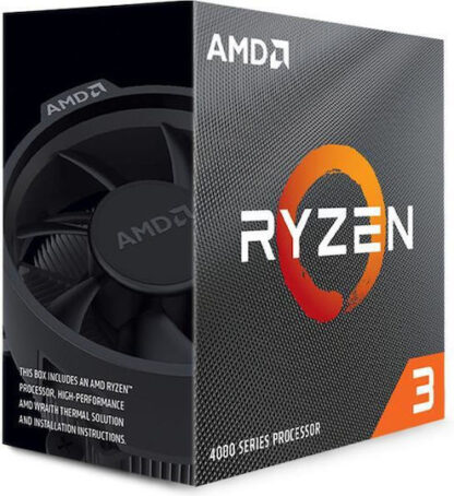 AMD Ryzen 3 4300G 3.8GHz Επεξεργαστής 4 Πυρήνων για Socket AM4 σε Κουτί