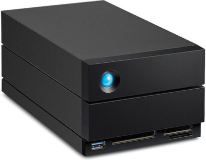 Lacie 2big Dock V2 Thunderbolt 3 / USB 3.1 Εξωτερικός HDD 16TB Multi-Bay Μαύρο