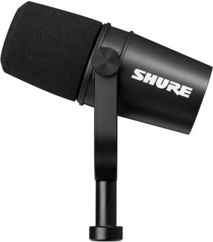 Shure MV7X Dynamic Podcast Microphone XLR black