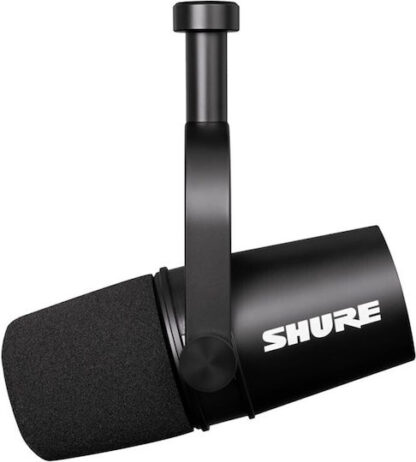 Shure MV7X Dynamic Podcast Microphone XLR black