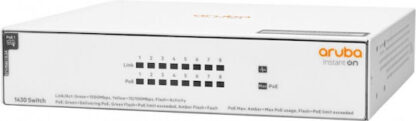 Aruba Instant On 1430 Unmanaged L2 PoE+ Switch και 8 SFP Θύρες