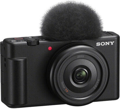 Sony ZV-1F Compact Φωτογραφική Μηχανή 20.1MP με Οθόνη 3" και Ανάλυση Video 4K UHD Μαύρη