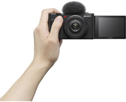 Sony ZV-1F Compact Φωτογραφική Μηχανή 20.1MP με Οθόνη 3" και Ανάλυση Video 4K UHD Μαύρη