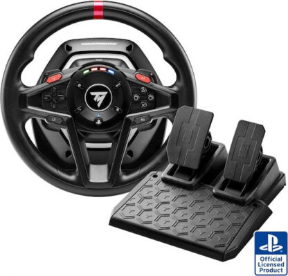 Thrustmaster T128 Τιμονιέρα με Πετάλια για PC / PS4 / PS5 με 900° Περιστροφής
