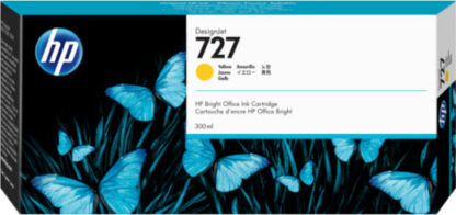 HP 727 Γνήσιο Μελάνι Εκτυπωτή InkJet Κίτρινο (F9J78A)
