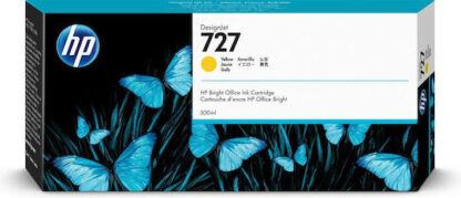 HP 727 Γνήσιο Μελάνι Εκτυπωτή InkJet Κίτρινο (F9J78A)