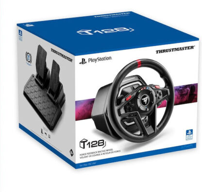 Thrustmaster T128 Τιμονιέρα με Πετάλια για PC / PS4 / PS5 με 900° Περιστροφής