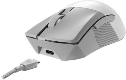 Asus ROG Gladius III AimPoint Ασύρματο Gaming Ποντίκι 36000 DPI Λευκό