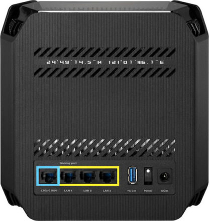 Asus ROG Rapture GT6 WiFi Mesh Network Access Point Wi‑Fi 6 Tri Band (2.4 & 5 & 5GHz) Μαύρο