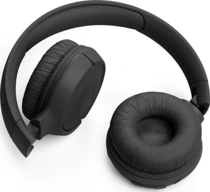 JBL Tune 520BT Ασύρματα Bluetooth On Ear Ακουστικά με 57 ώρες Λειτουργίας Μαύρα JBLT520BTBLKEU