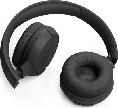 JBL Tune 520BT Ασύρματα Bluetooth On Ear Ακουστικά με 57 ώρες Λειτουργίας Μαύρα JBLT520BTBLKEU