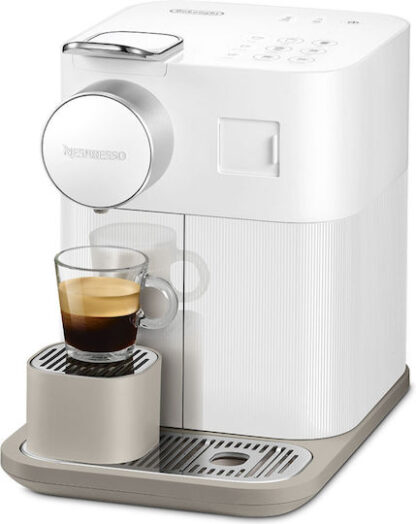 De'Longhi Gran Lattissima Καφετιέρα για Κάψουλες Nespresso Πίεσης 19bar με Αφρογαλιέρα Λευκή