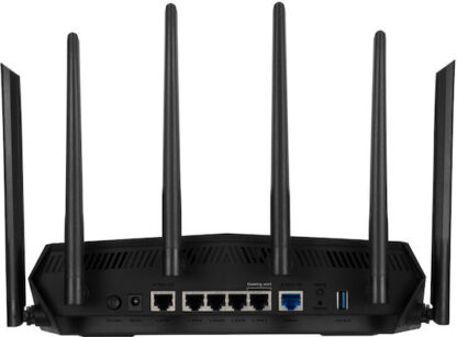 Asus TUF Gaming AX6000 Ασύρματο Router Wi‑Fi 6 με 5 Θύρες Ethernet
