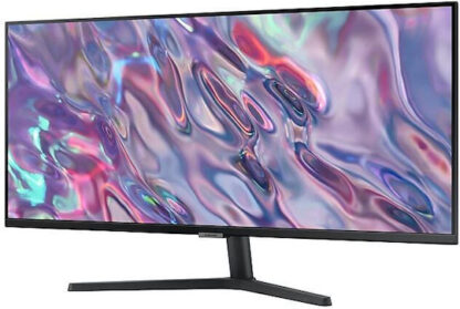 Samsung ViewFinity S5 S50GC Ultrawide VA HDR Monitor 34" QHD 3440x1440 με Χρόνο Απόκρισης 5ms GTG