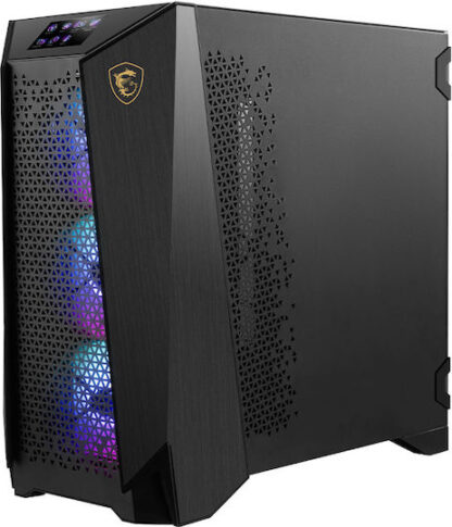 MSI Meg Prospect 700R Gaming Midi Tower Κουτί Υπολογιστή με RGB Φωτισμό Μαύρο