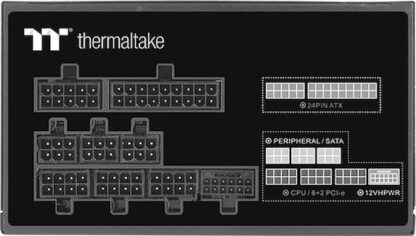 Thermaltake Toughpower GF A3 TT Premium Edition 850W Μαύρο Τροφοδοτικό Υπολογιστή Full Modular 80 Plus Gold