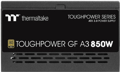 Thermaltake Toughpower GF A3 TT Premium Edition 850W Μαύρο Τροφοδοτικό Υπολογιστή Full Modular 80 Plus Gold