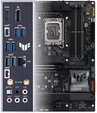 Asus TUF GAMING Z790-PLUS WIFI Motherboard ATX με Intel 1700 Socket