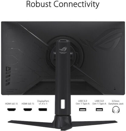 Asus ROG Strix XG27AQMR IPS HDR Gaming Monitor 27" QHD 2560x1440 300Hz με Χρόνο Απόκρισης 1ms GTG
