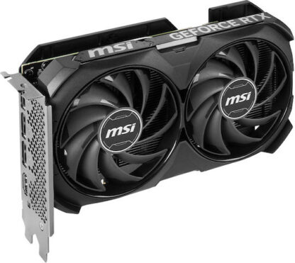 MSI GeForce RTX 4060 Ti 8GB GDDR6 Ventus 2X Black OC Κάρτα Γραφικών Κωδικός: 802-V515-025