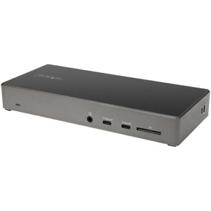 StarTech USB-C / USB-A Docking Station με 4K PD Ethernet Γκρι (DK31C2DHSPDUE)