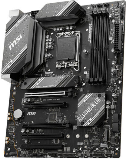 MSI Pro B760 Gaming Plus WIFI Motherboard ATX με Intel 1700 Socket