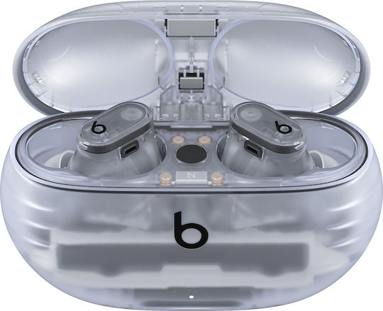Beats Studio Buds+ Bluetooth Handsfree Ακουστικά με Αντοχή στον Ιδρώτα και Θήκη Φόρτισης Transparent Beats Studio Buds+ Bluetooth Handsfree Ακουστικά με Αντοχή στον Ιδρώτα και Θήκη Φόρτισης Transparent