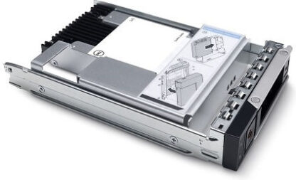 DELL 345-BEFH 480GB SSD SATA Mixed Use 6Gbps 512e 2.5in with 3.5in HYB CARR CUS Kit