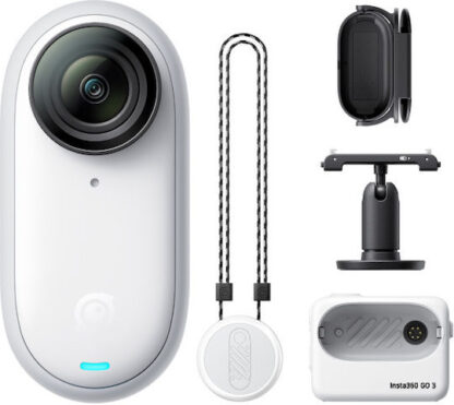 Insta360 GO 3 64GB Action Camera 2K με WiFi Λευκή με Οθόνη 2.2"