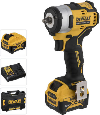 Dewalt Brushless Μπουλονόκλειδο 12V 2x5Ah με Υποδοχή 3/8" Κωδικός: DCF903P2
