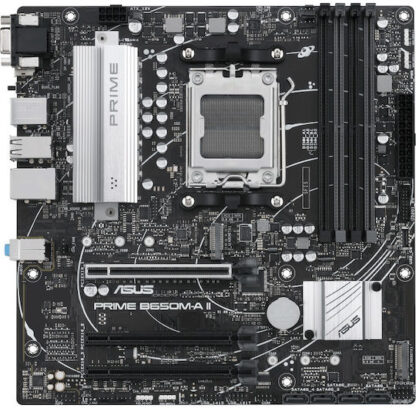 Asus Prime B650M-A II-CSM Motherboard Micro ATX με AMD AM5 Socket